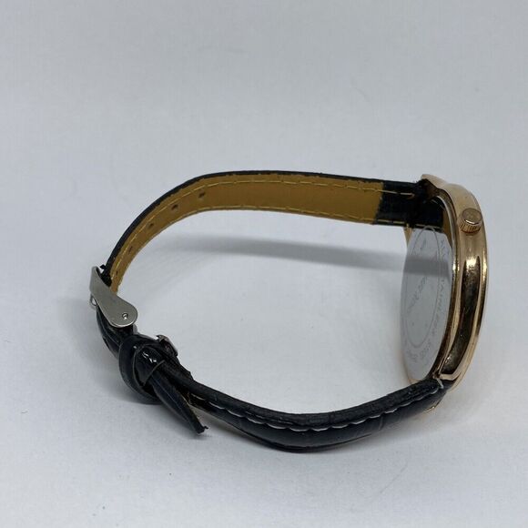 Michael Kors Runway MK2322 Women's Black Leather Analog Dial Quartz Watch JK438 - Picture 12 of 12